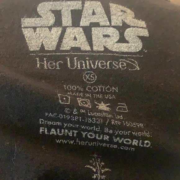 Star Wars | Women’s Black and Silver Troop Leader Tank Top  | XS - Picture 5 of 5